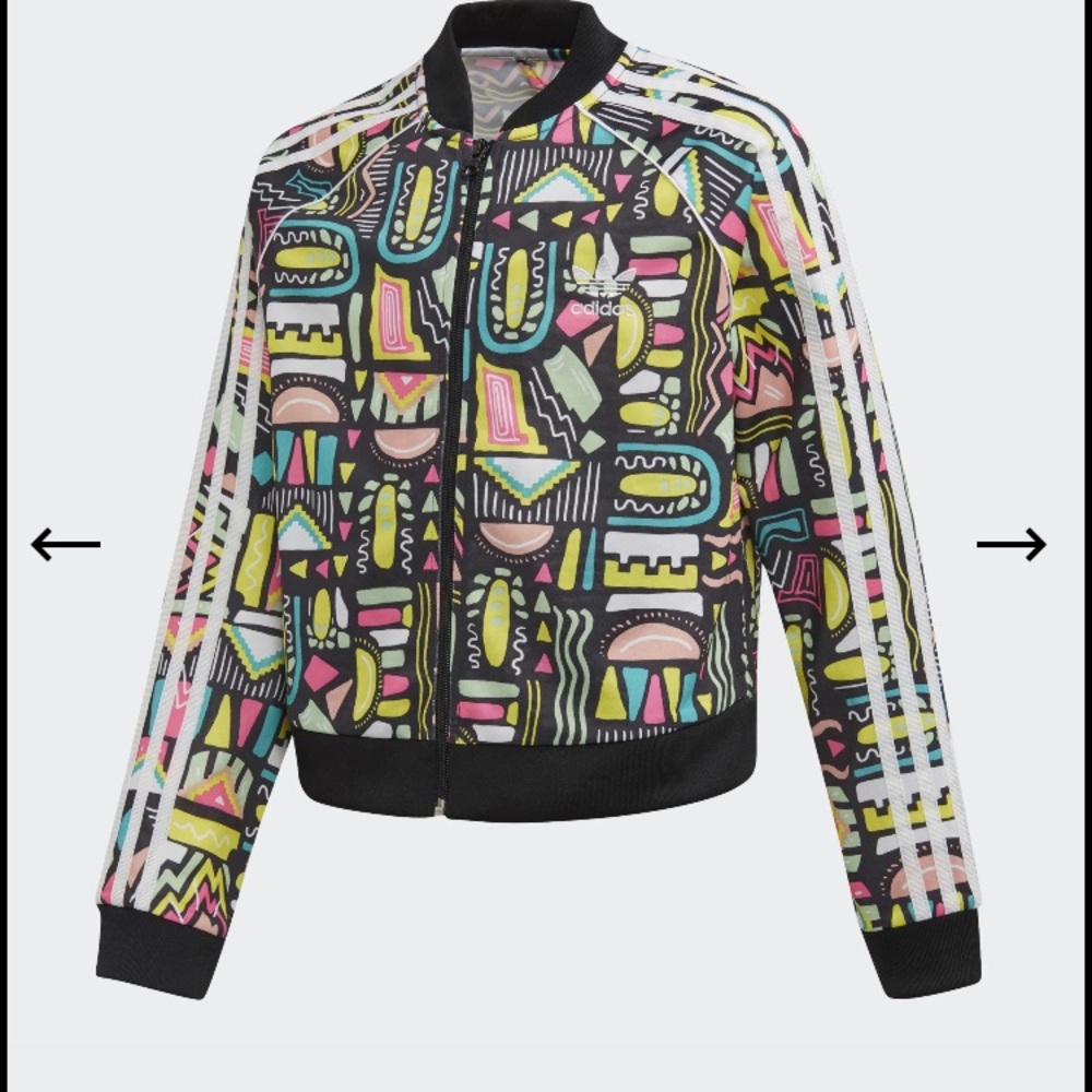 🎉HP4/22🎉 BNWT Girls ADIDAS JACKET